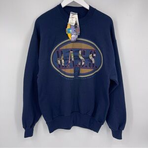 Deadstock Y2K Vintage Crewneck Sweater Jerzees Made In USA Mens Size L